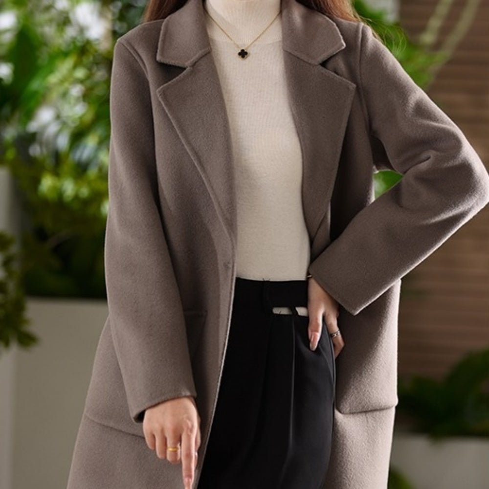 ハーフ丈ジャケットコート｜オフィスカジュアル レディース 通販【ミレジェネ】