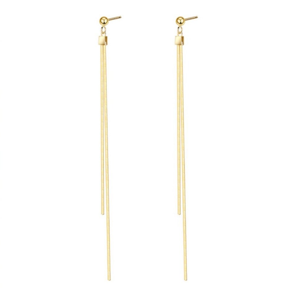 ロングチェーンピアス｜オフィスカジュアル レディース 通販【ミレジェネ】