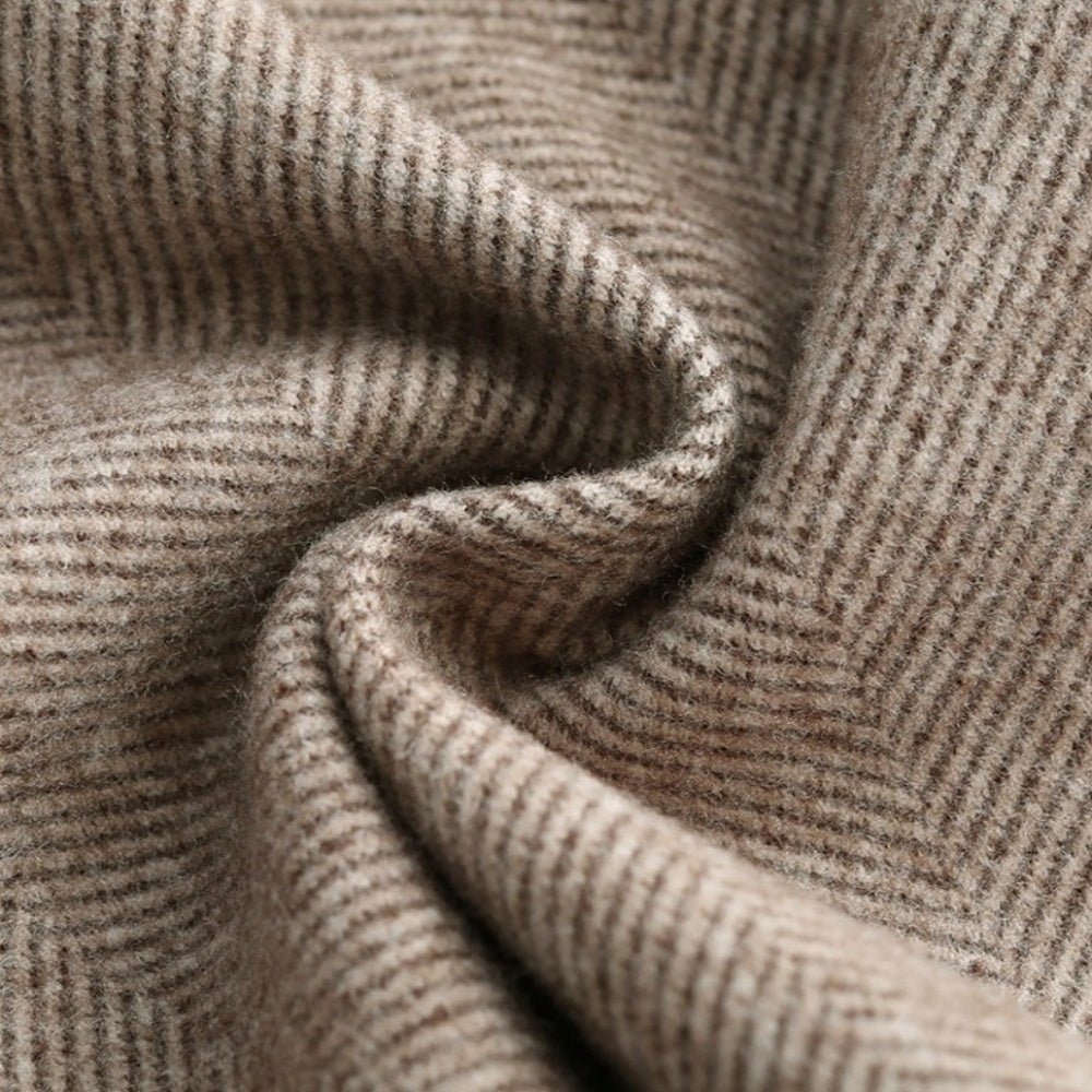 ヘリンボーンハイウエストショートパンツ｜オフィスカジュアル レディース 通販【ミレジェネ】