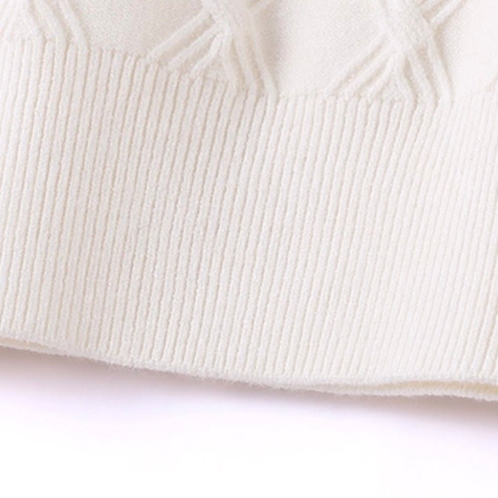 襟付きリボンニット｜オフィスカジュアル レディース 通販【ミレジェネ】