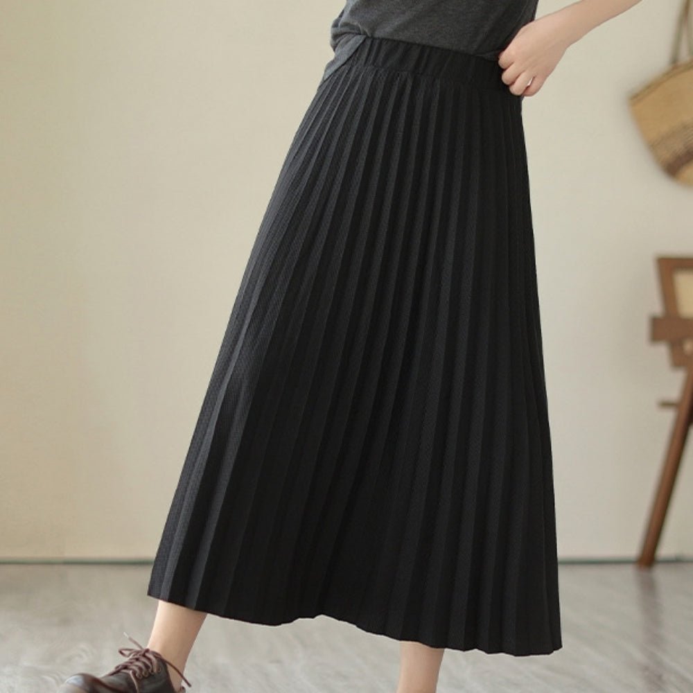 ロングプリーツスカート｜オフィスカジュアル レディース 通販【ミレジェネ】