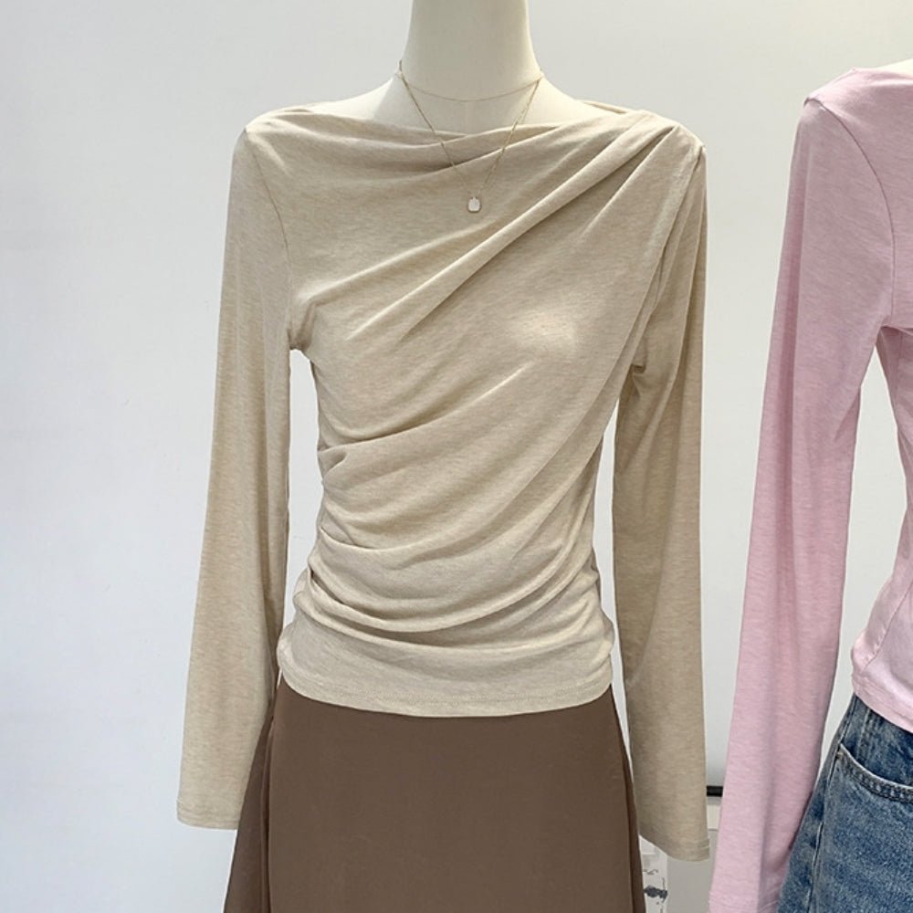 ドレープカットソートップス｜オフィスカジュアル レディース 通販【ミレジェネ】