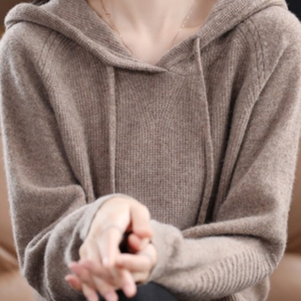 フード付きニット｜オフィスカジュアル レディース 通販【ミレジェネ】