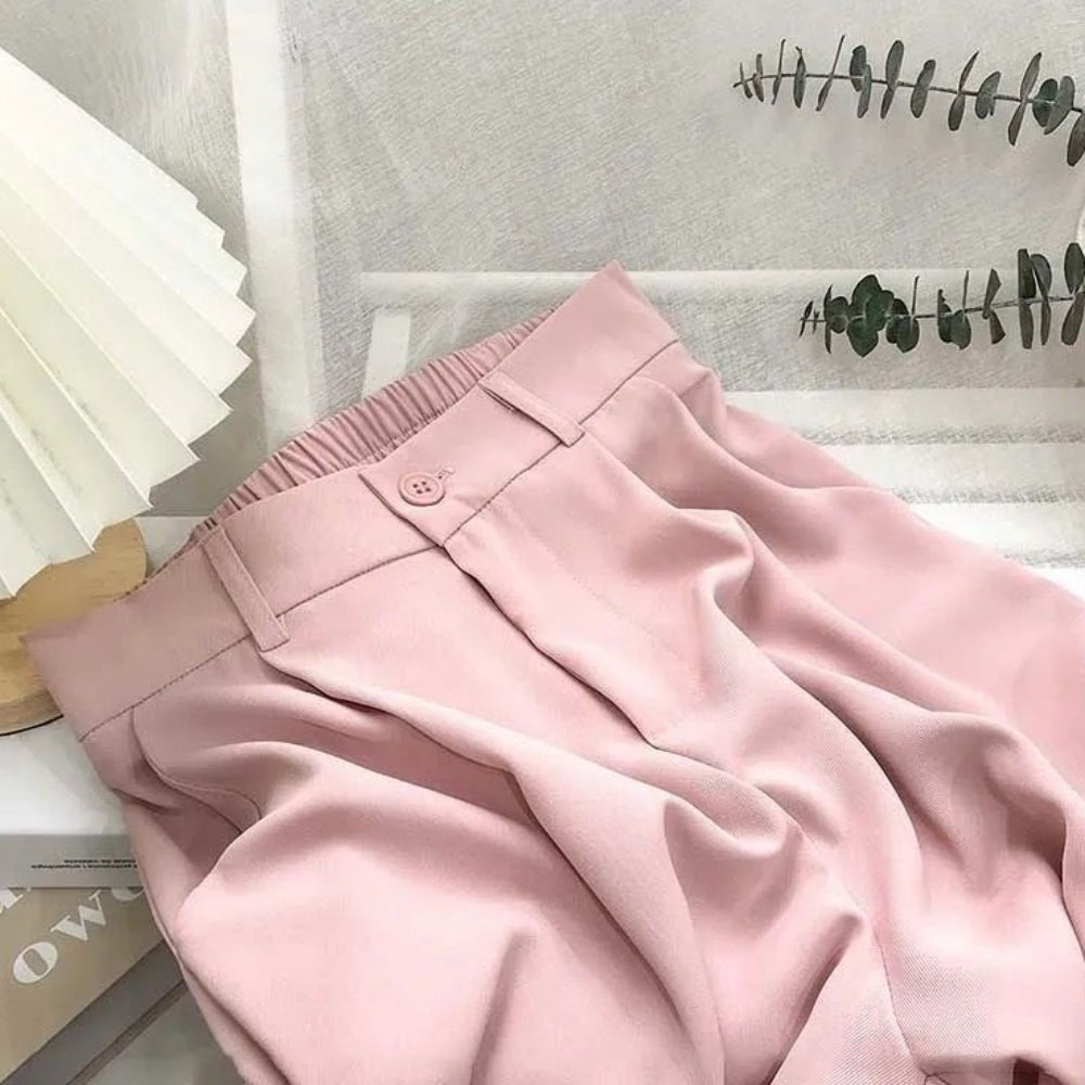 春カラーストレートパンツ｜オフィスカジュアル レディース 通販【ミレジェネ】