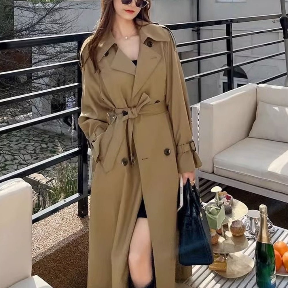 ロングトレンチコート｜オフィスカジュアル レディース 通販【ミレジェネ】