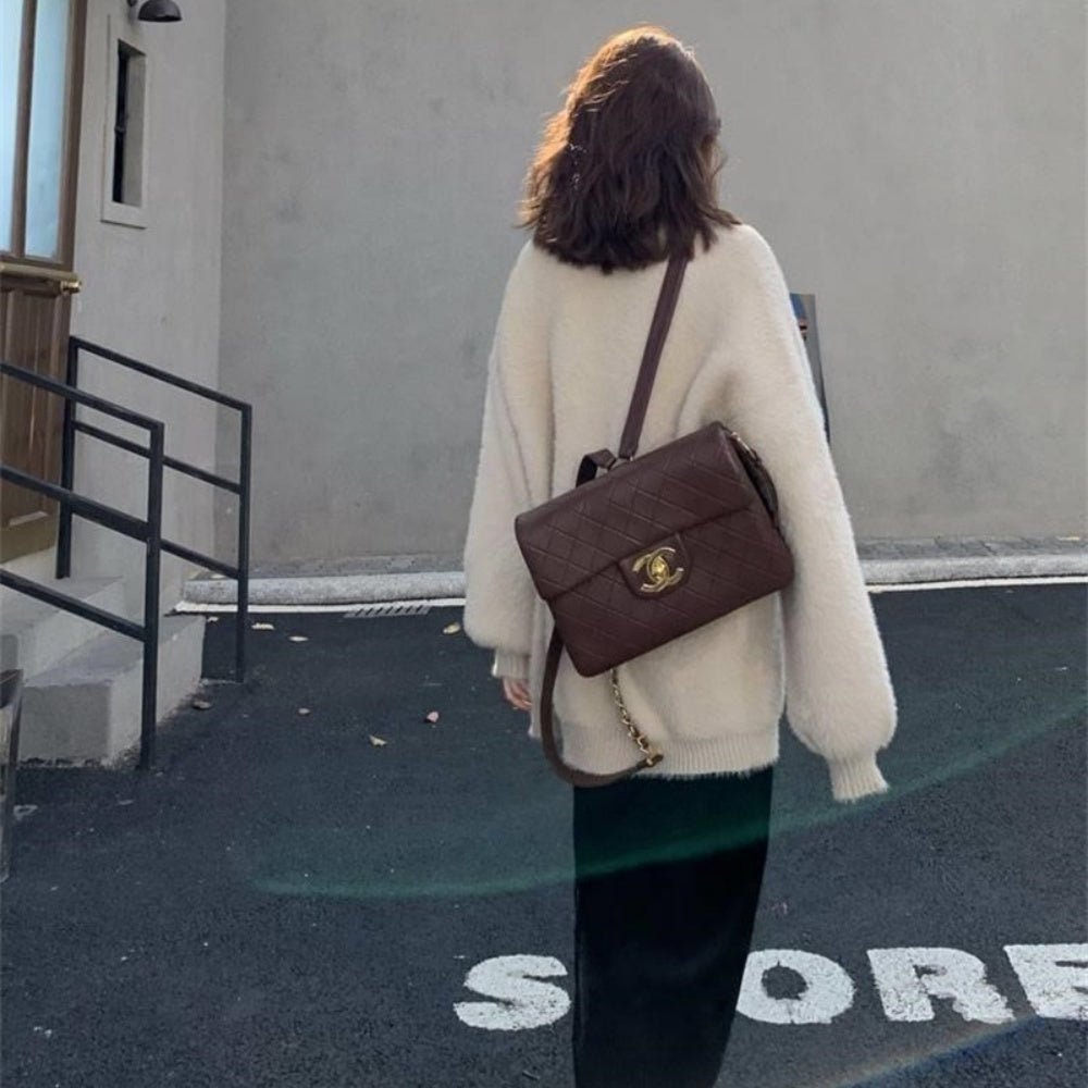 ミディアムシャギーカーディガン｜オフィスカジュアル レディース 通販【ミレジェネ】