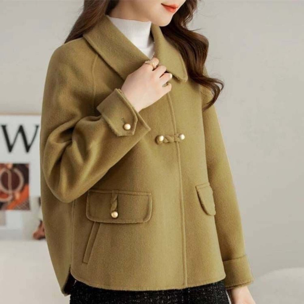 ショート丈シングルブレストコート｜オフィスカジュアル レディース 通販【ミレジェネ】