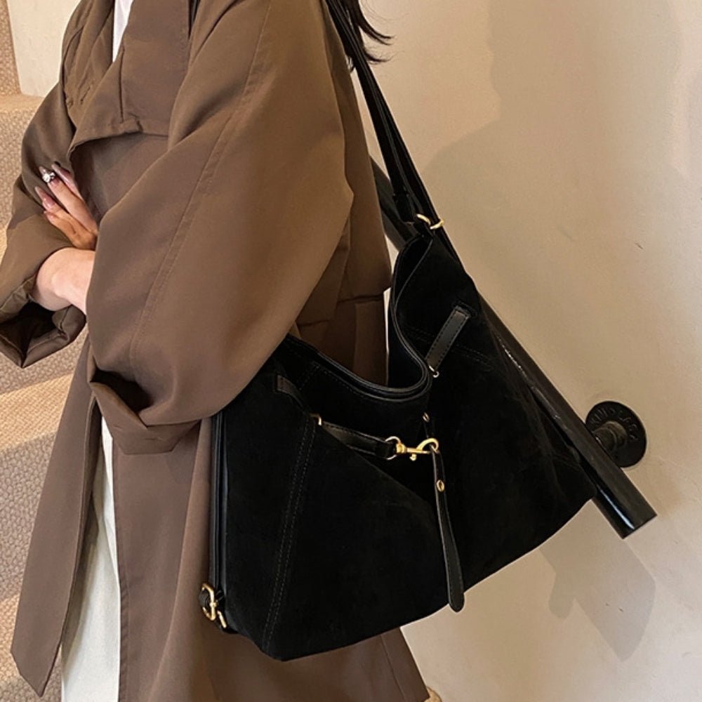 ソフトレザー調ショルダーバッグ｜オフィスカジュアル レディース 通販【ミレジェネ】