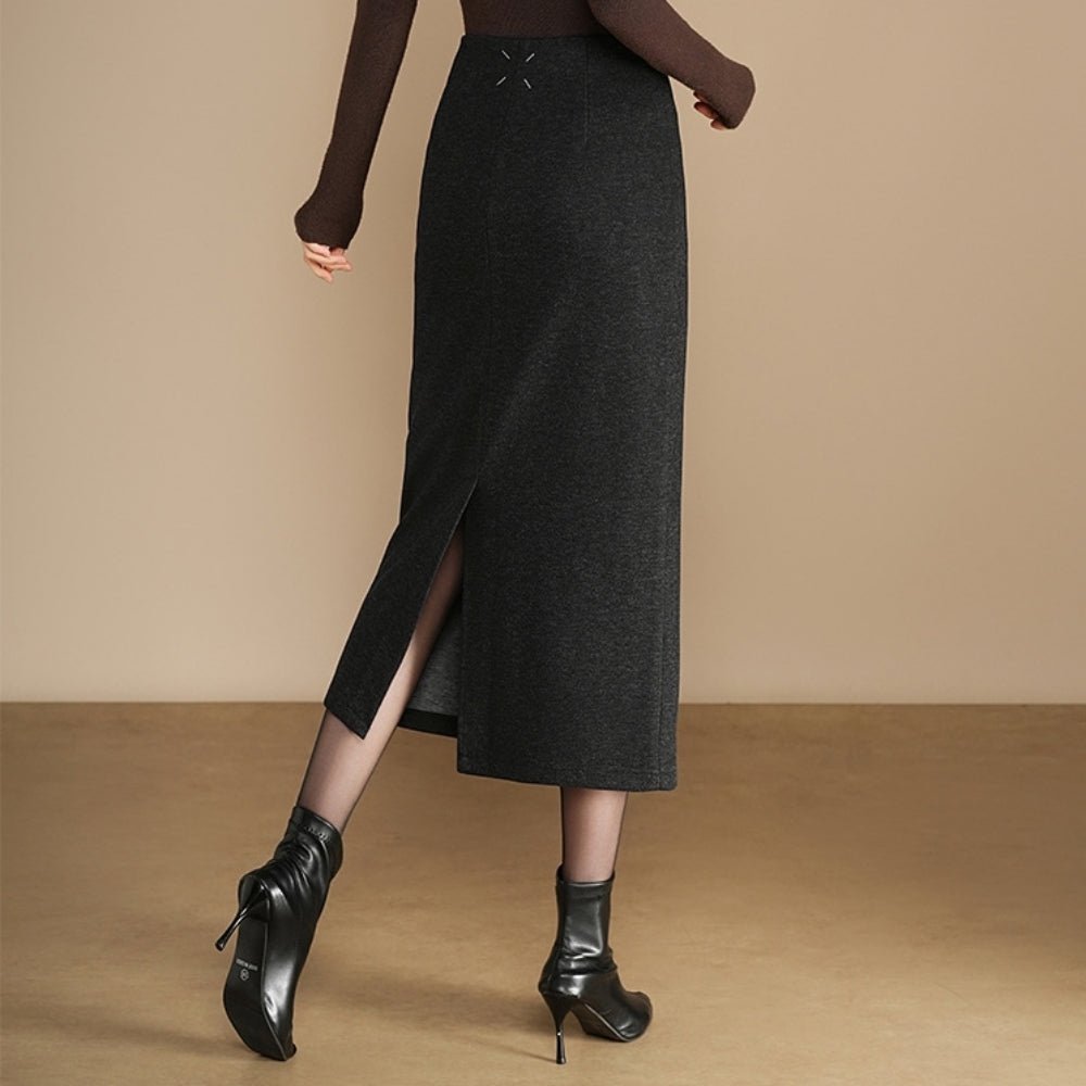 ミモレ丈タイトスカート｜オフィスカジュアル レディース 通販【ミレジェネ】