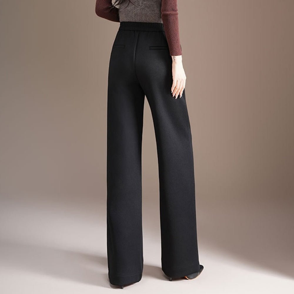 裏起毛スラックスパンツ｜オフィスカジュアル レディース 通販【ミレジェネ】