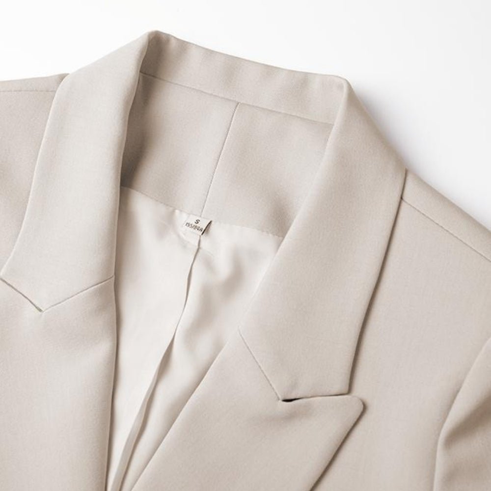 ロングテーラードジャケット・ストレートパンツセットアップ｜オフィスカジュアル レディース 通販【ミレジェネ】