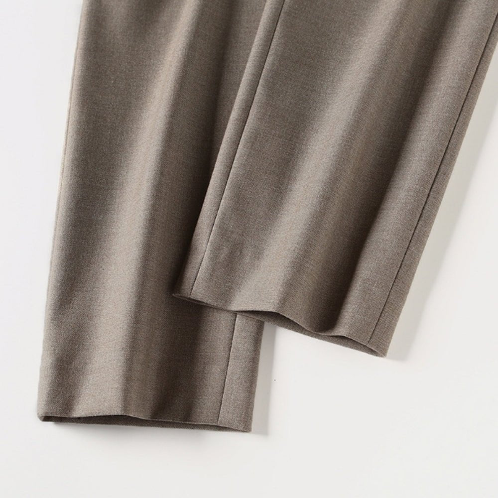 九分丈ストレートパンツ｜オフィスカジュアル レディース 通販【ミレジェネ】