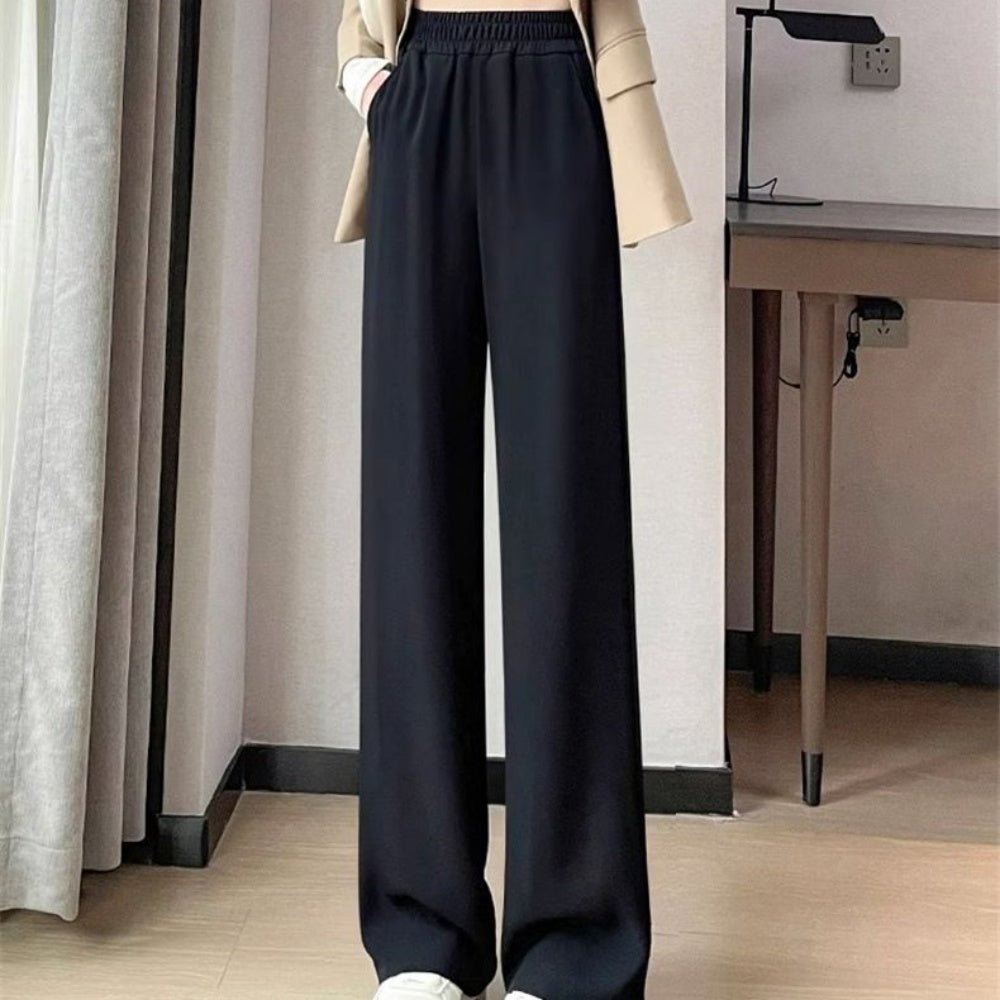 裏起毛ワイドパンツ｜オフィスカジュアル レディース 通販【ミレジェネ】