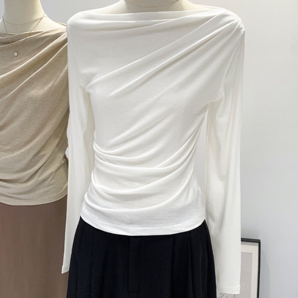 ドレープカットソートップス｜オフィスカジュアル レディース 通販【ミレジェネ】