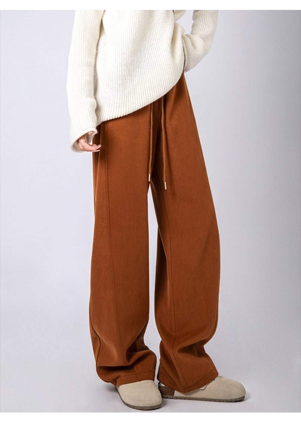 裏起毛スウェットパンツ｜オフィスカジュアル レディース 通販【ミレジェネ】