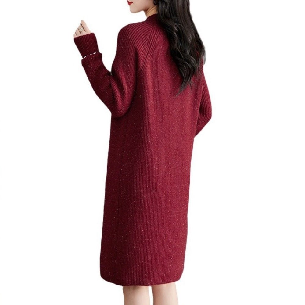 装飾付ニットワンピース｜オフィスカジュアル レディース 通販【ミレジェネ】