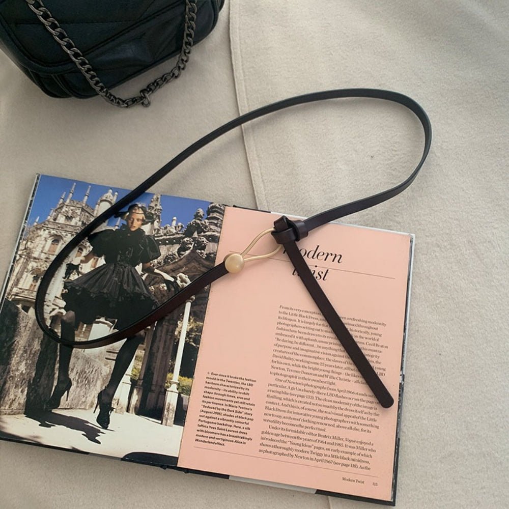 ナローノットベルト｜オフィスカジュアル レディース 通販【ミレジェネ】