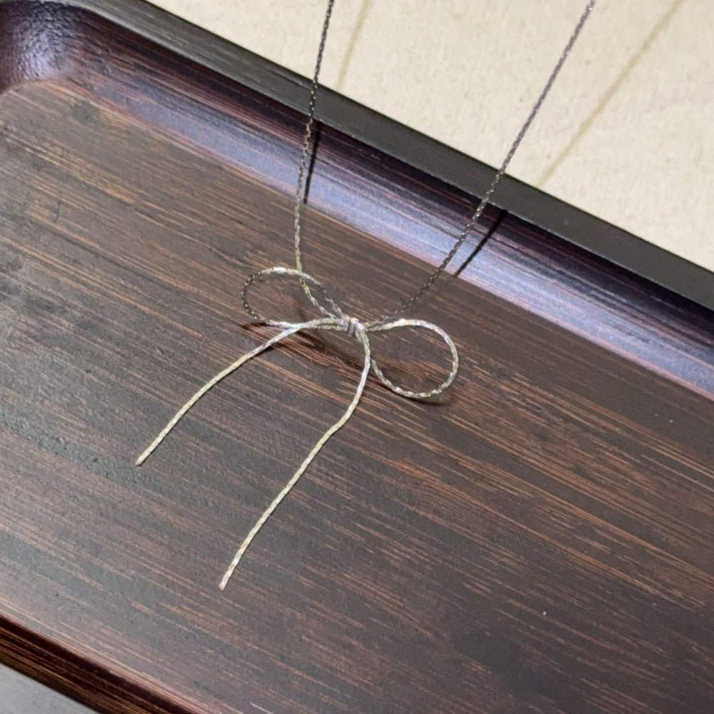 ナローリボンネックレス｜オフィスカジュアル レディース 通販【ミレジェネ】