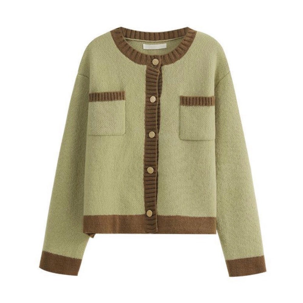 金ボタンカーディガン｜オフィスカジュアル レディース 通販【ミレジェネ】