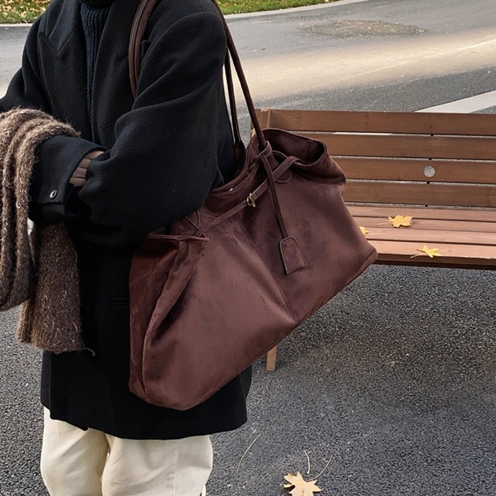 スエード調トートバッグ｜オフィスカジュアル レディース 通販【ミレジェネ】