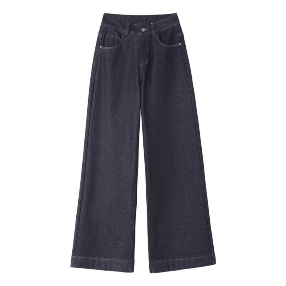 裏起毛キレイめデニム｜オフィスカジュアル レディース 通販【ミレジェネ】