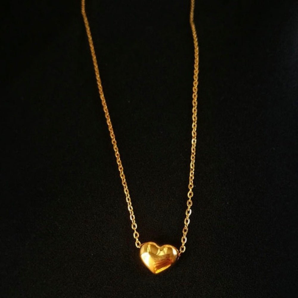 プチハートネックレス｜オフィスカジュアル レディース 通販【ミレジェネ】