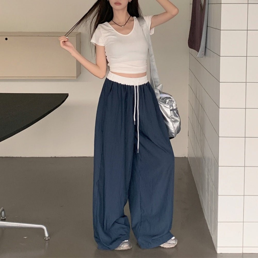 ウエストゴムワイドパンツ｜オフィスカジュアル レディース 通販【ミレジェネ】