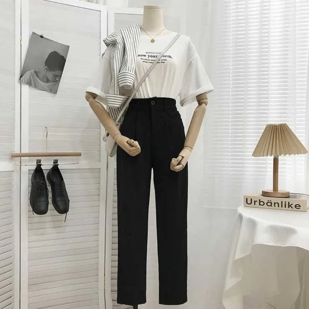 春カラーストレートパンツ｜オフィスカジュアル レディース 通販【ミレジェネ】