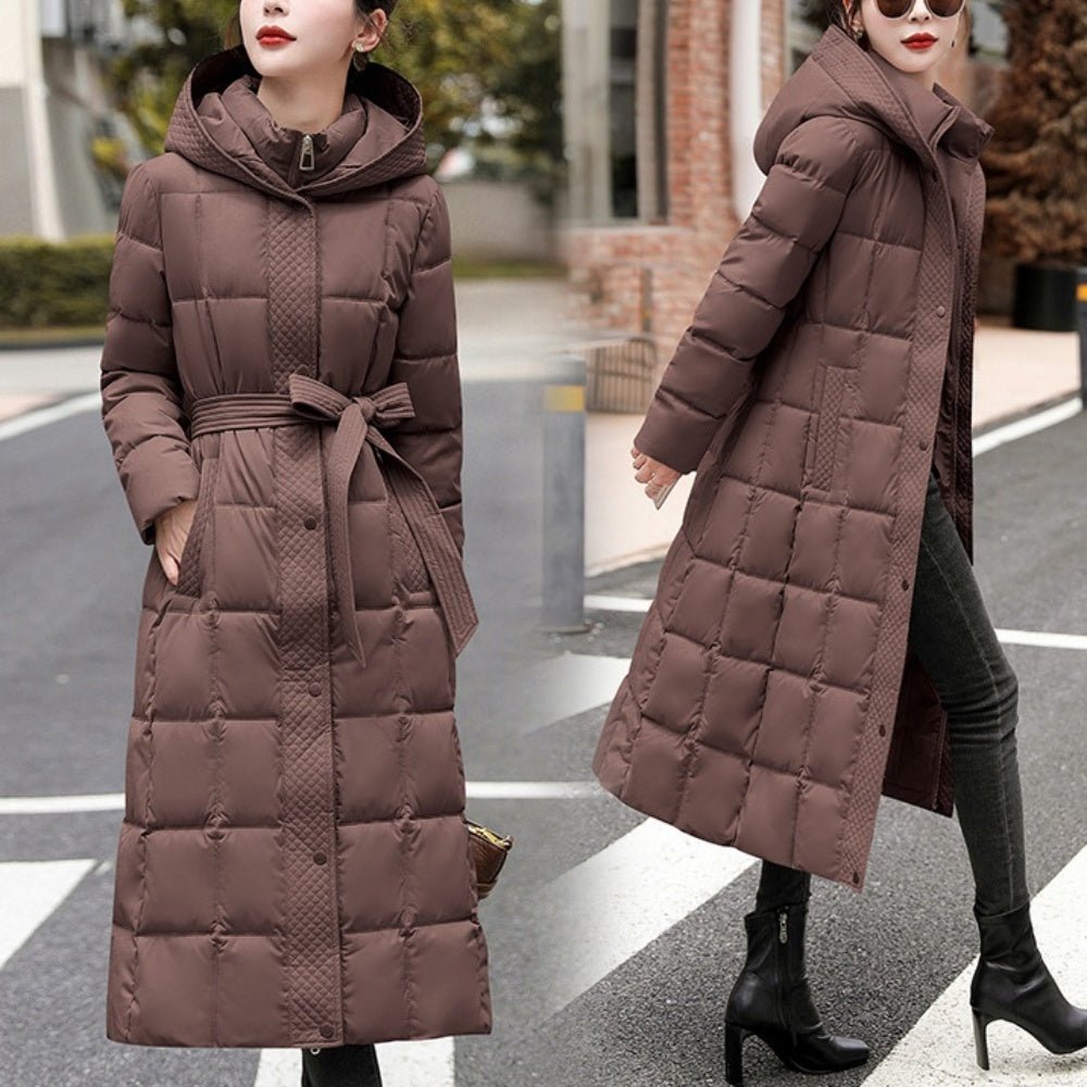 ウエストベルトダウンコート｜オフィスカジュアル レディース 通販【ミレジェネ】