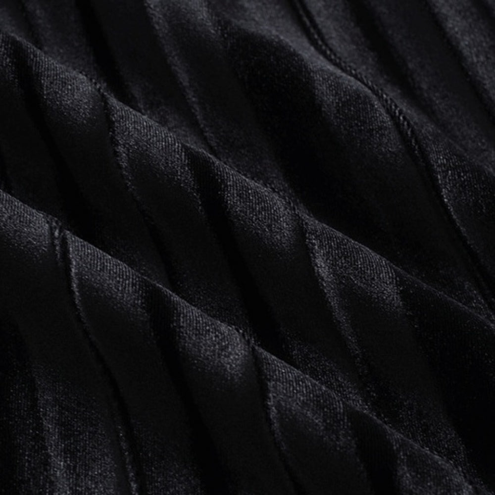 ベルベットプリーツロングスカート｜オフィスカジュアル レディース 通販【ミレジェネ】