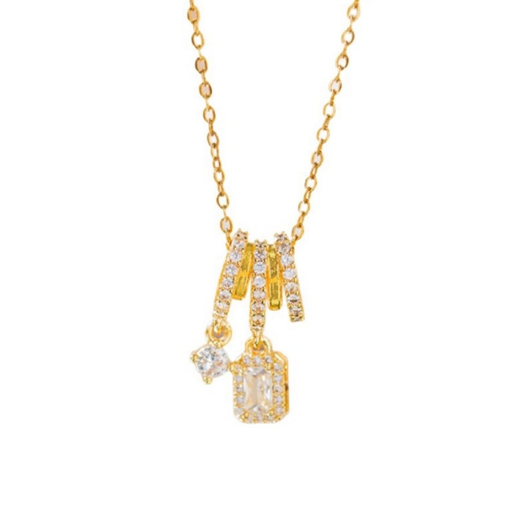 ジルコンリングトップネックレス｜オフィスカジュアル レディース 通販【ミレジェネ】