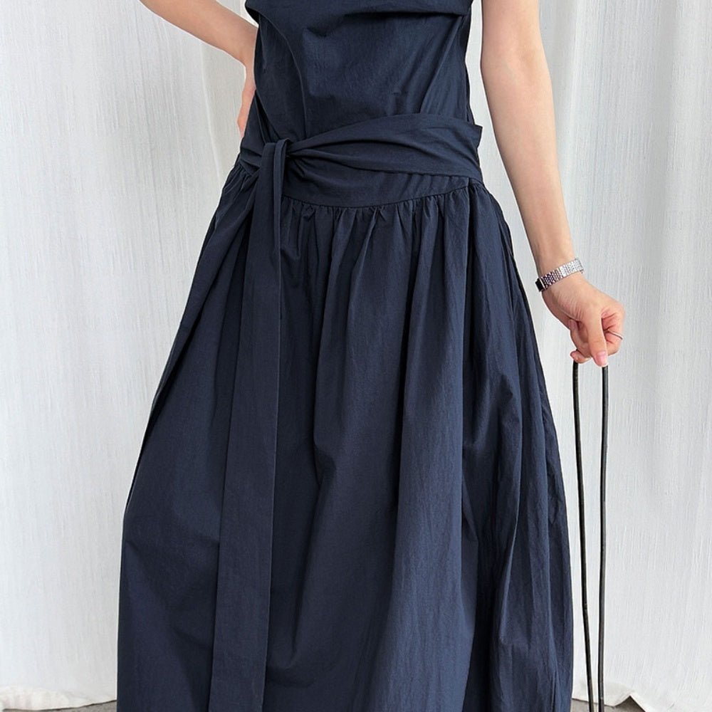 ノースリーブバルーンワンピース｜オフィスカジュアル レディース 通販【ミレジェネ】