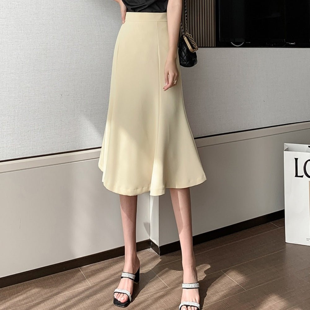 日本未入荷★Karen Millen サテンスリットマーメイドスカート サテンマーメイドスカート｜JENNE(ジェンヌ)公式通販：パリ