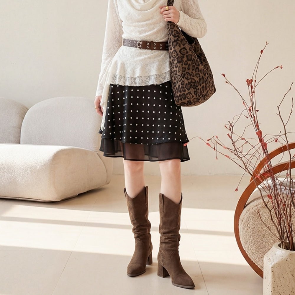 【通勤/きれいめ】サテン地フレアスカート [ミレジェネ]｜オフィスカジュアル レディース 通販【ミレジェネ】