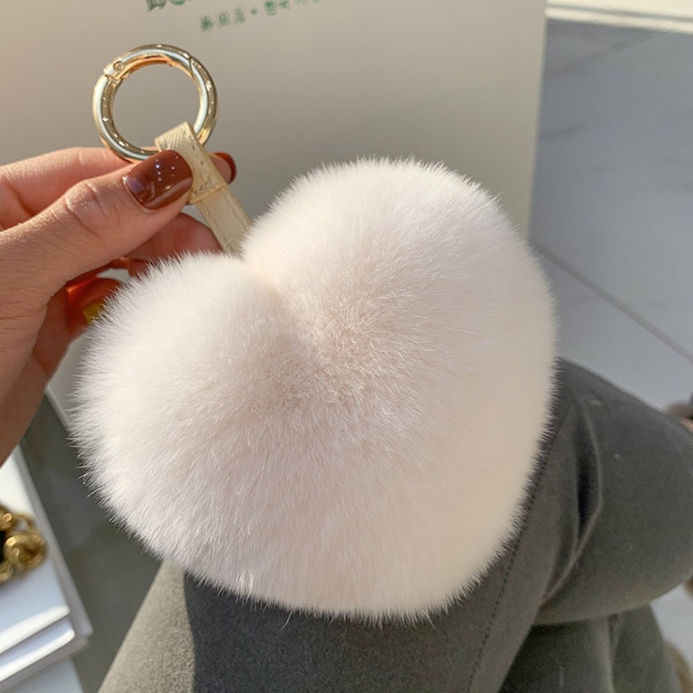 ハートモチーフファーチャーム｜オフィスカジュアル レディース 通販【ミレジェネ】