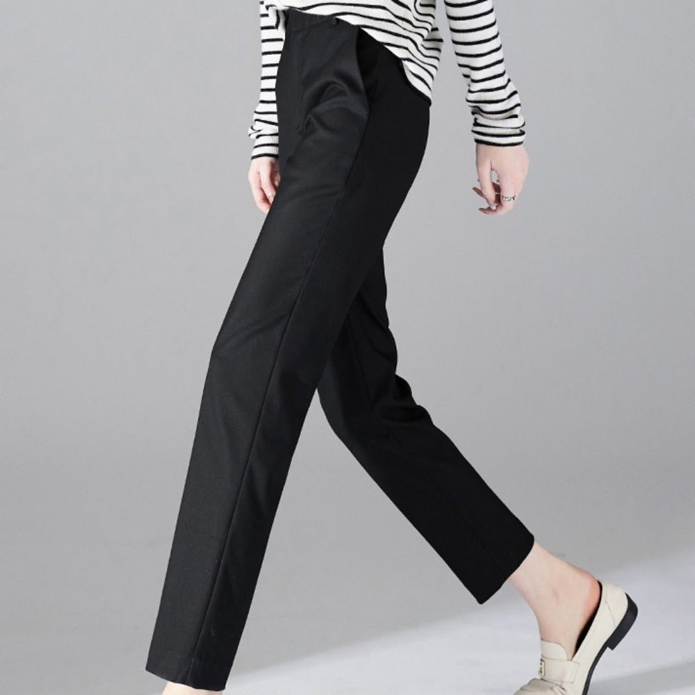 九分丈ストレートパンツ｜オフィスカジュアル レディース 通販【ミレジェネ】