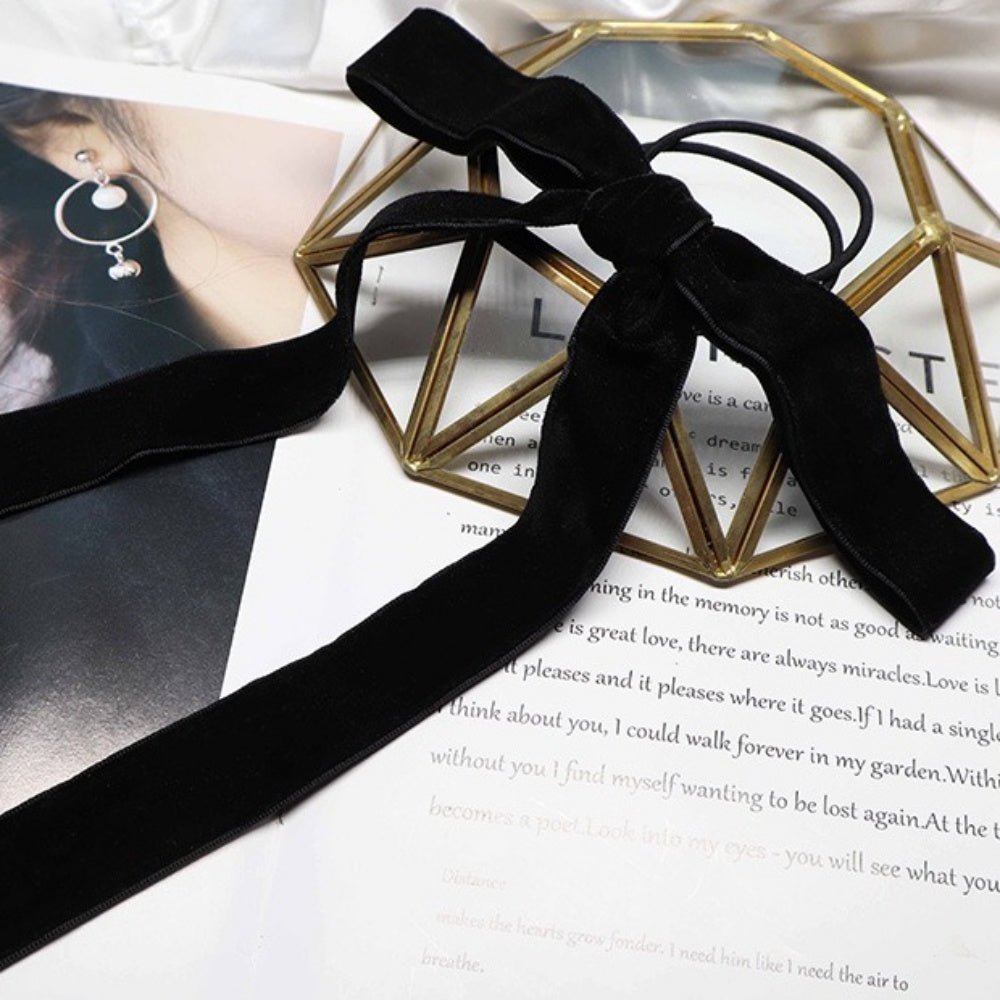 ベロアリボンシュシュ｜オフィスカジュアル レディース 通販【ミレジェネ】