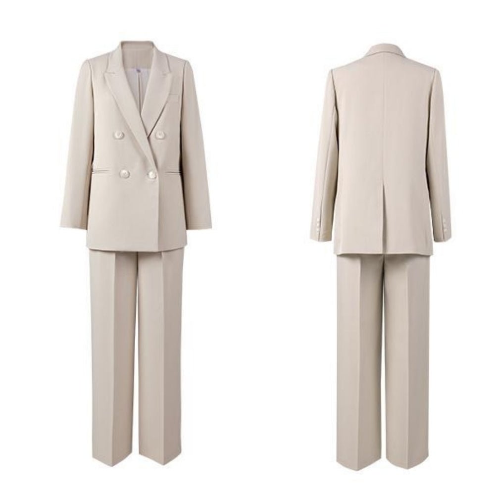 ロングテーラードジャケット・ストレートパンツセットアップ｜オフィスカジュアル レディース 通販【ミレジェネ】