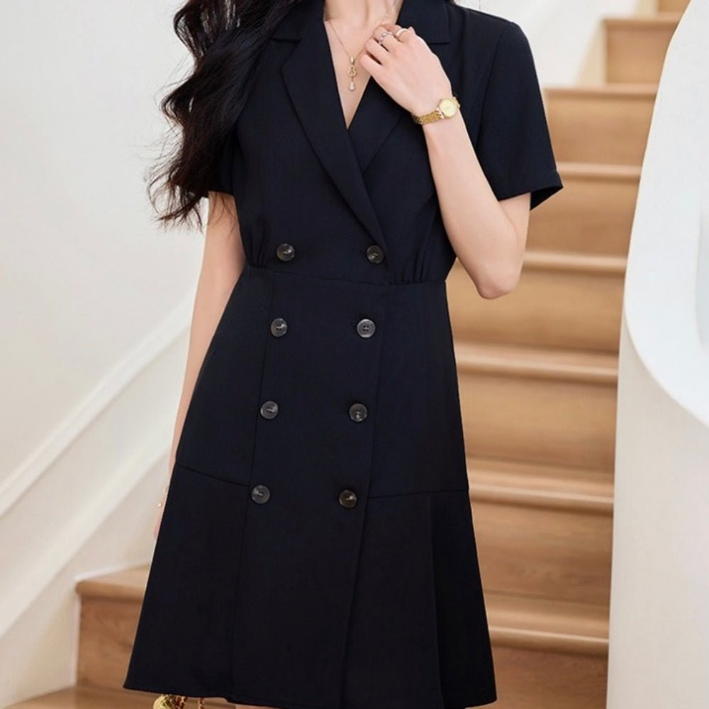 ダブルブレストワンピース｜オフィスカジュアル レディース 通販【ミレジェネ】