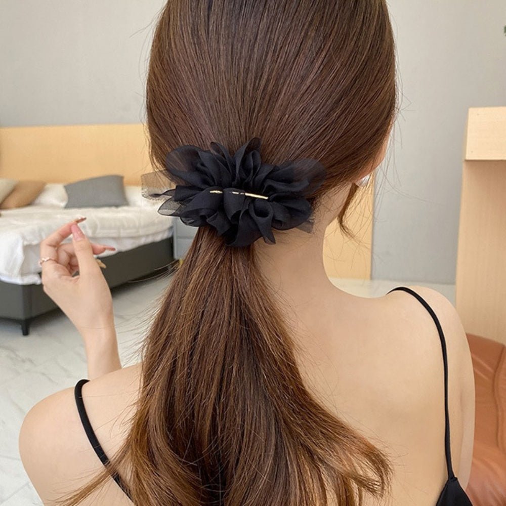 ボリュームシフォンバレッタ｜オフィスカジュアル レディース 通販【ミレジェネ】