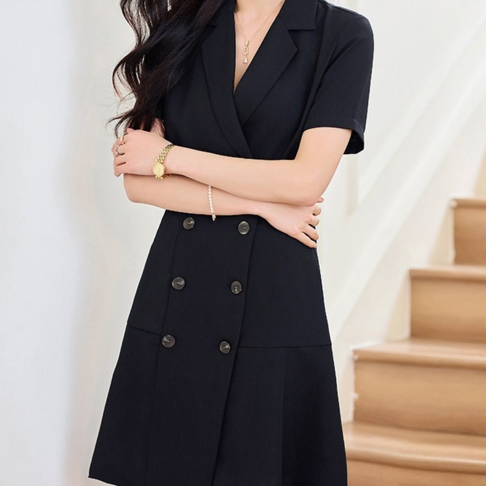 ダブルブレストワンピース｜オフィスカジュアル レディース 通販【ミレジェネ】
