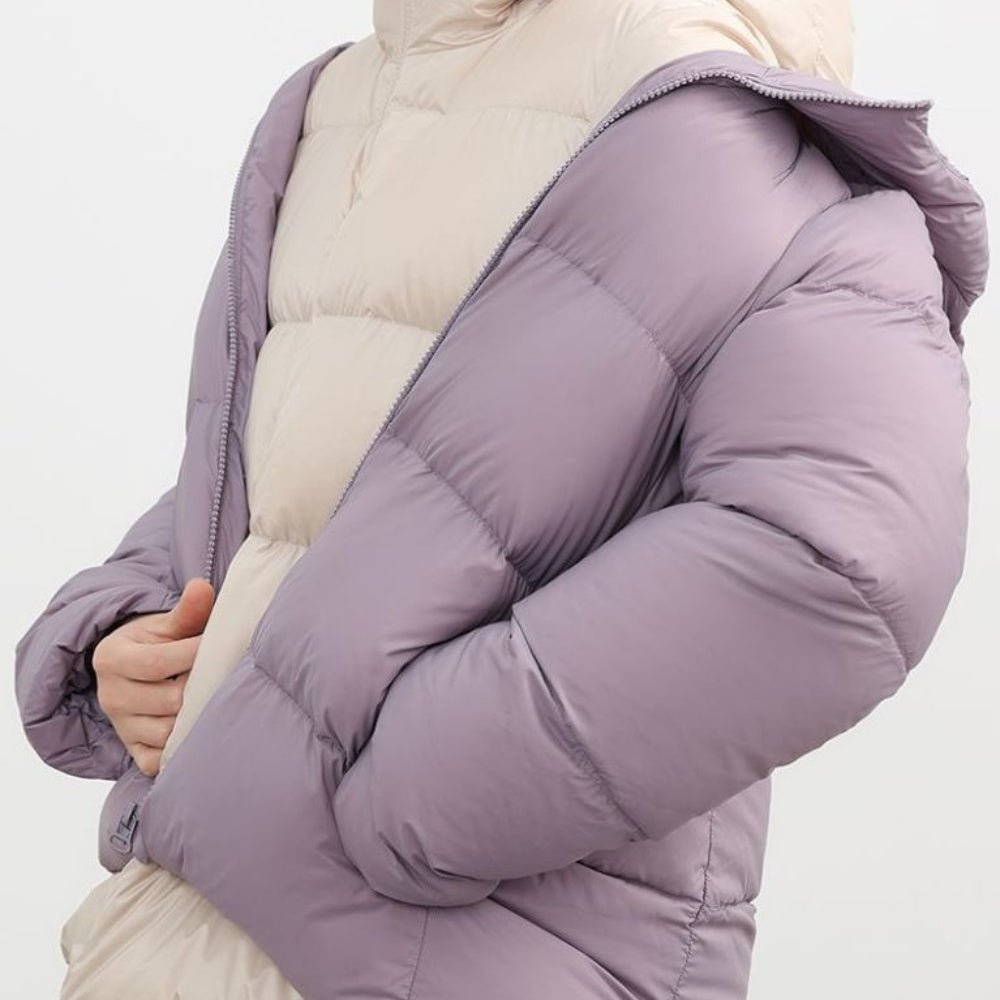 フード付きショートダウンジャケット｜オフィスカジュアル レディース 通販【ミレジェネ】