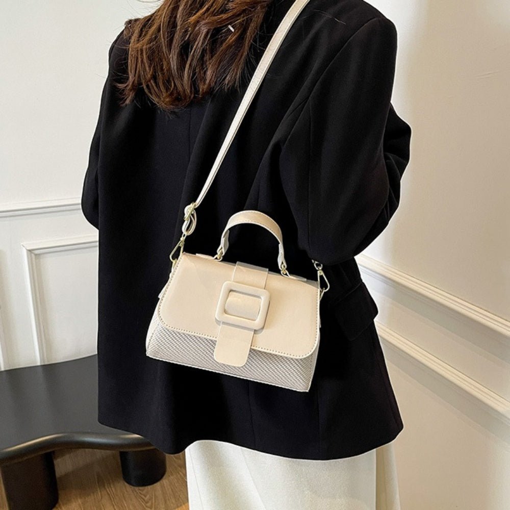 ビッグバックルフラップバッグ｜オフィスカジュアル レディース 通販【ミレジェネ】