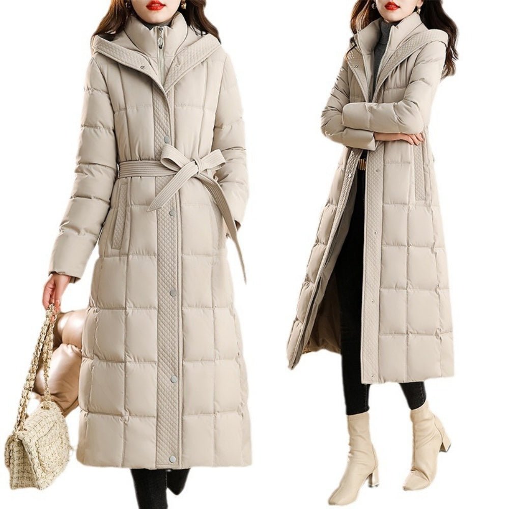 ウエストベルトダウンコート｜オフィスカジュアル レディース 通販【ミレジェネ】