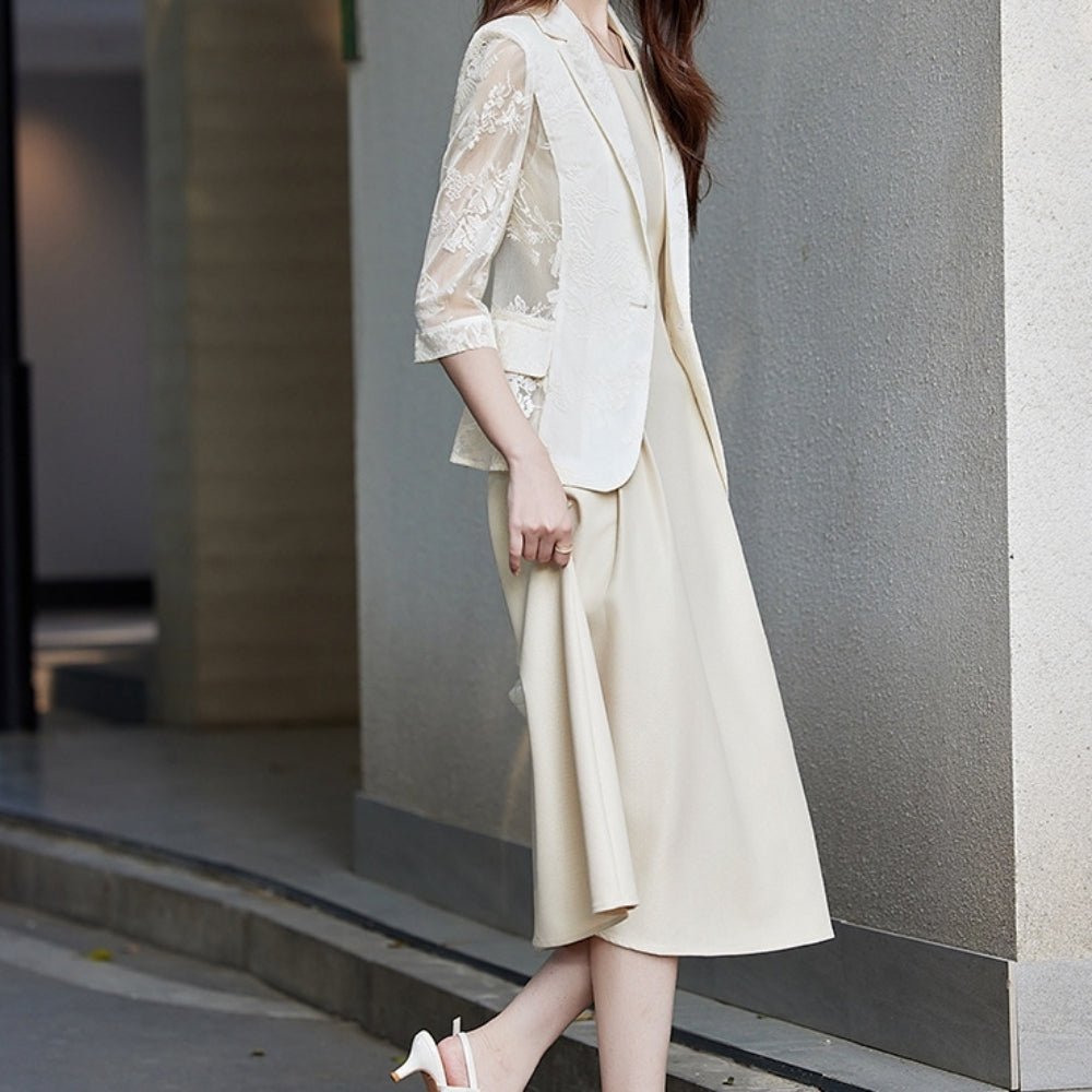 シアーレーステラージャケット｜オフィスカジュアル レディース 通販【ミレジェネ】