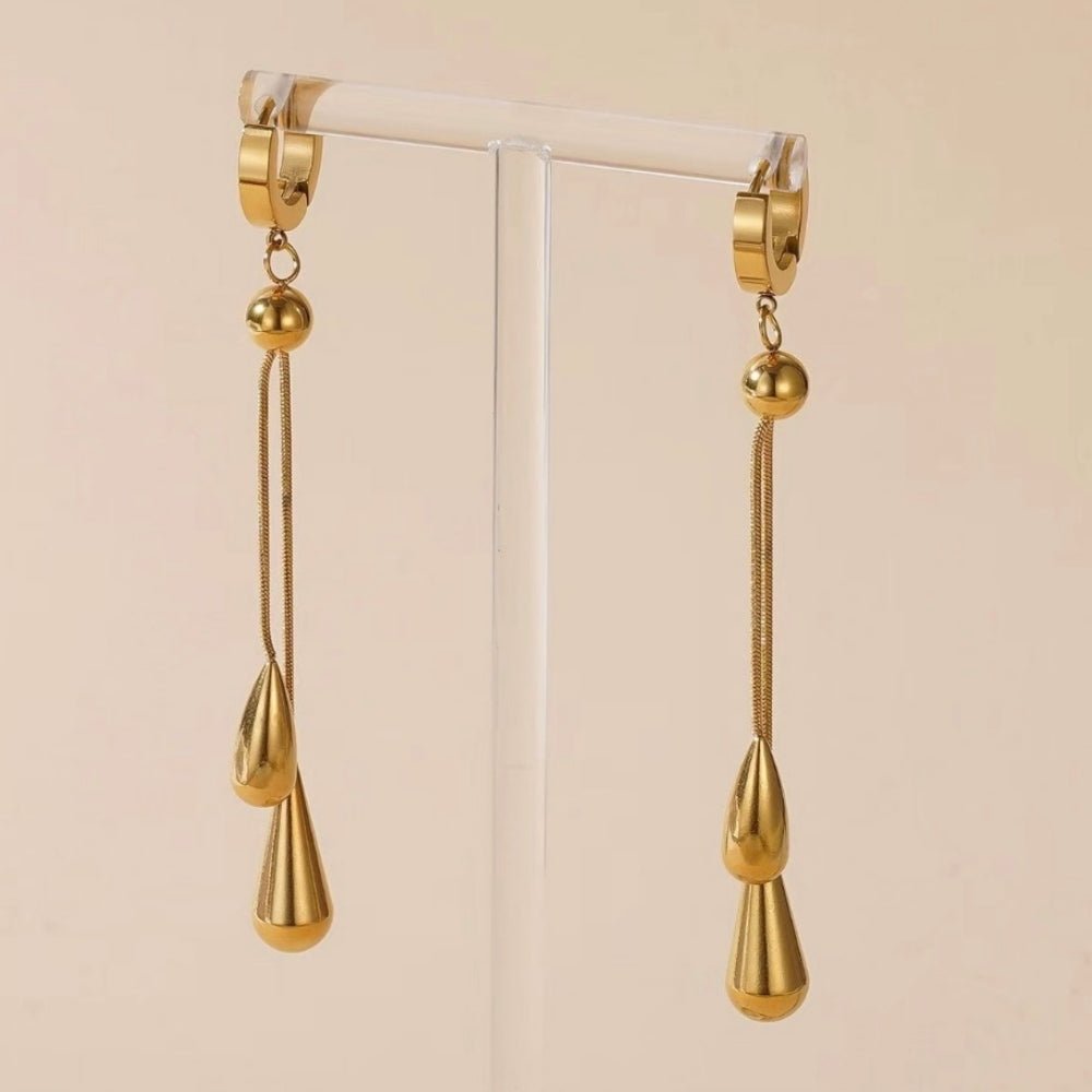 ミニマルメタルドロップジュエリーセット｜オフィスカジュアル レディース 通販【ミレジェネ】