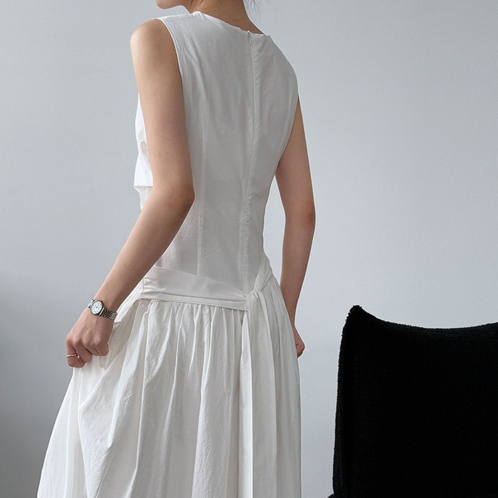 ノースリーブバルーンワンピース｜オフィスカジュアル レディース 通販【ミレジェネ】