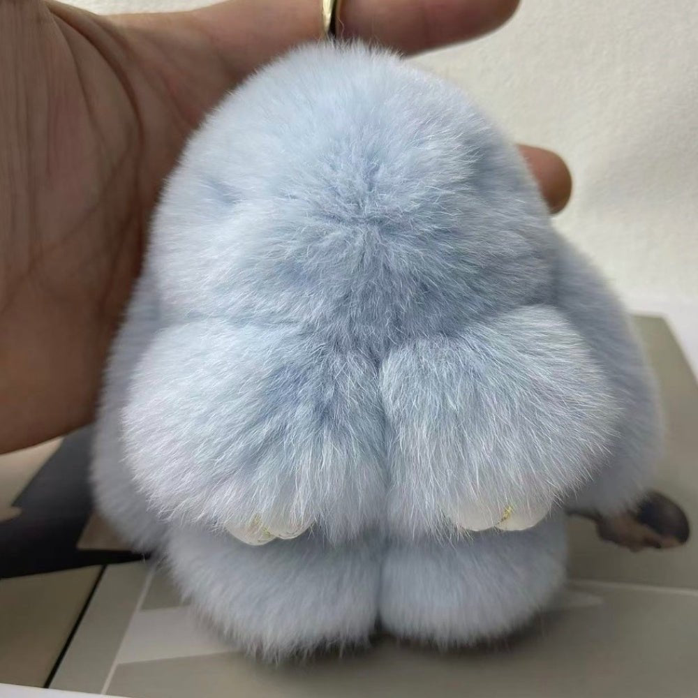 うさぎモチーフファーチャーム｜オフィスカジュアル レディース 通販【ミレジェネ】