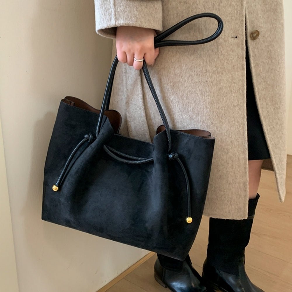 レトロスエードトートバッグ｜オフィスカジュアル レディース 通販【ミレジェネ】