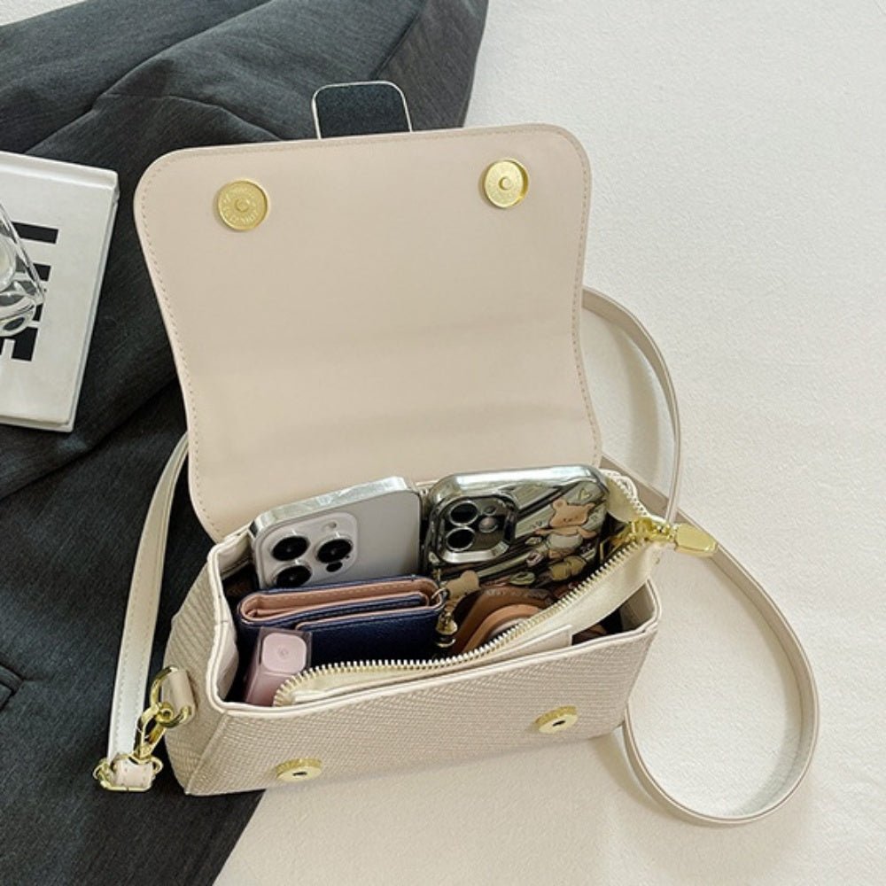 ビッグバックルフラップバッグ｜オフィスカジュアル レディース 通販【ミレジェネ】